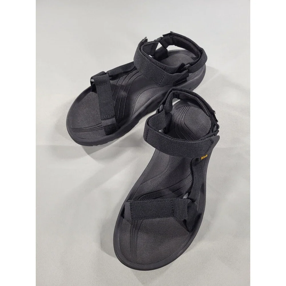 Teva Hurricane 4 Men's Sport Sandals - Size US 8 / EU 40.5 - Black